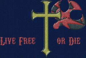 Live Free or Die cross