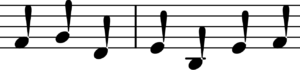 New Song Exclamation Point Quarter Notes