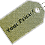 Your Price tag embroidered patch